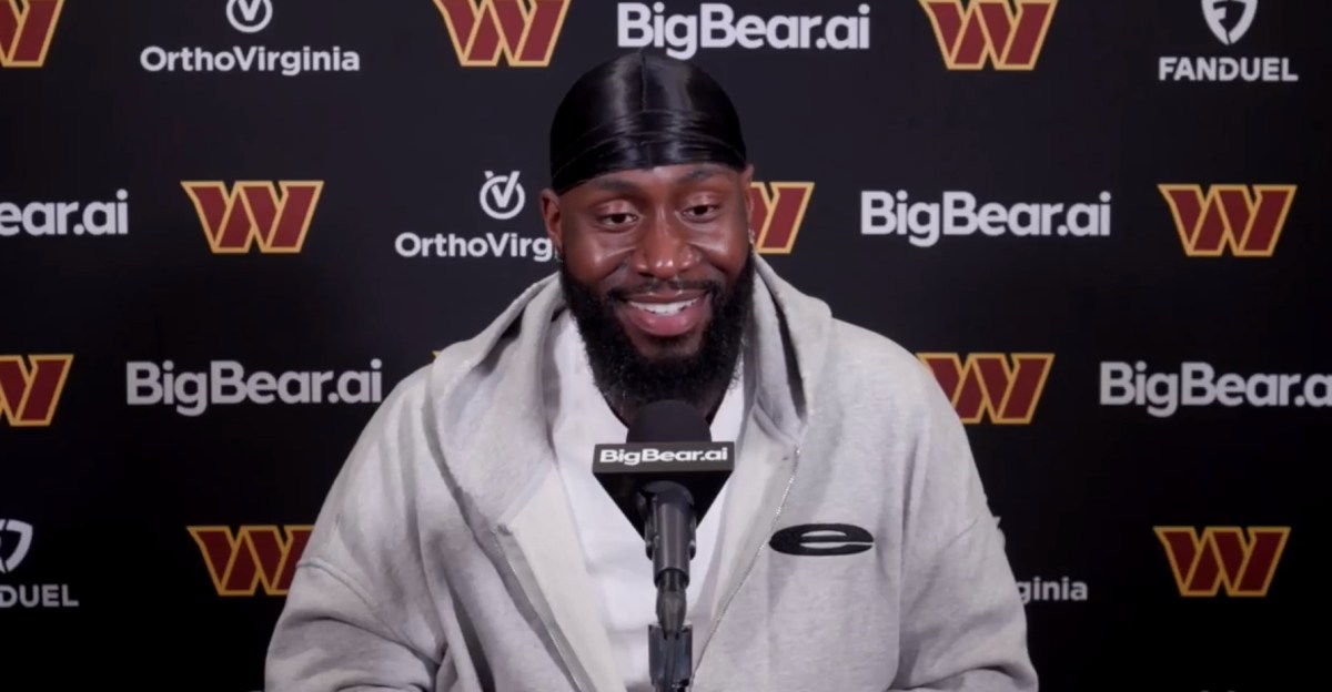 Commanders new DE Charles Omenihu: “I think it’s really fun to be able to rush [from] anywhere”