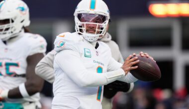 Falcons' Stefanski talks decision on ex-Dolphins QB Tua