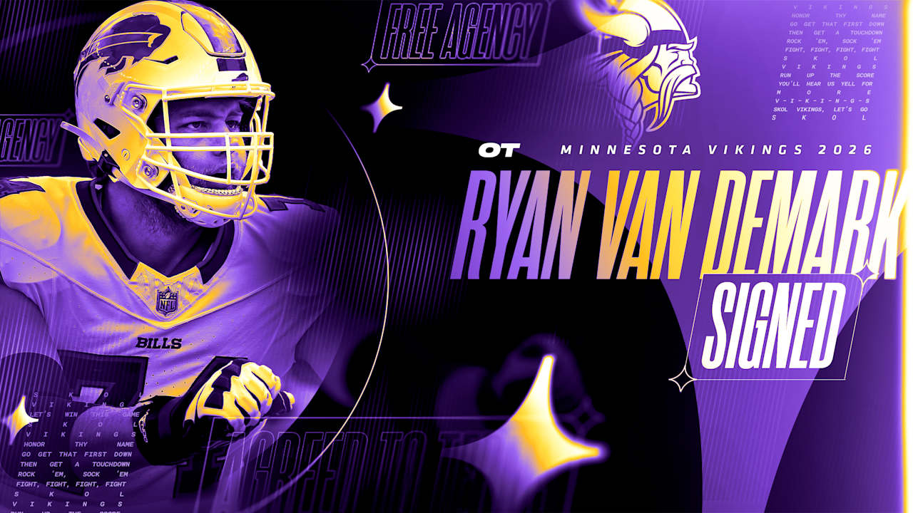 Vikings Sign Tackle Ryan Van Demark