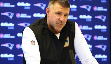 Mike Vrabel names key area for Drake Maye to improve in 2026