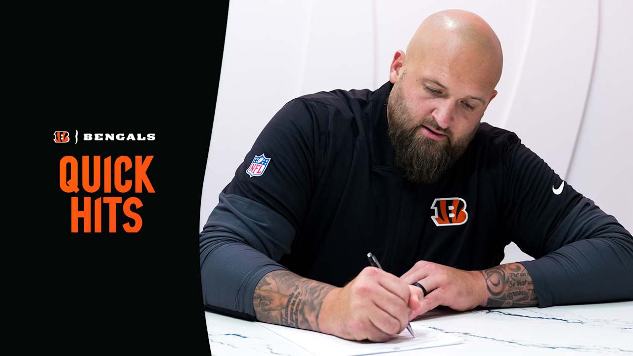 Quick Hits | How The Bengals Made Dalton Risner Finally Feel Valued: 'That Started In The Offensive Line Room'