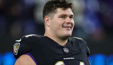 Raiders to sign Ravens C Tyler Linderbaum in NFL free agency