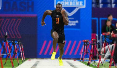 Jeremiyah Love runs 4.36-second 40-yard dash