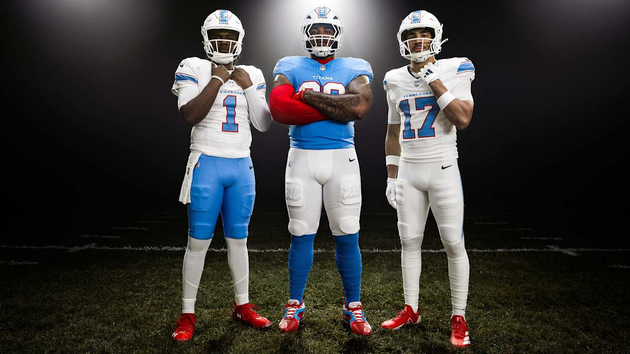 New-age Titans unveil new-look logo, uniforms and helmets 