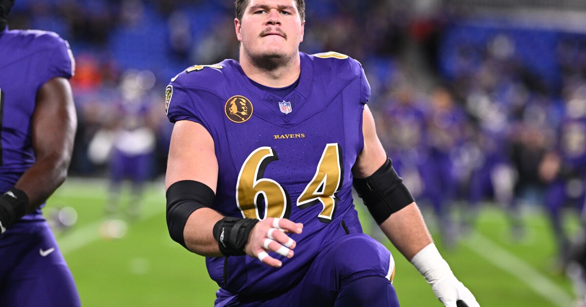 Will Tyler Linderbaum play in a Ravens uniform next year?