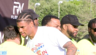 Keon Coleman Hosts Youth Football Camp in Opelousas Giving Back to Kids