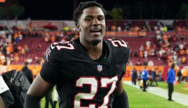 Prosecutors bring 3 felony charges against Falcons' James Pearce Jr.