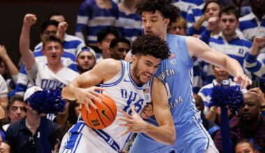 No. 1 Duke takes over after halftime to beat No. 17 North Carolina