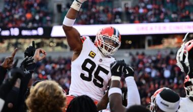 Pass rushing poet Myles Garrett cited for speeding a ninth time