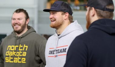 Report: Former Bison OL Cordell Volson agrees to deal with Titans - InForum