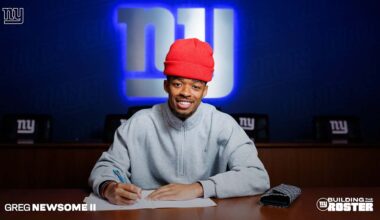 CB Greg Newsome II signs with Giants; eyes long-term opportunity
