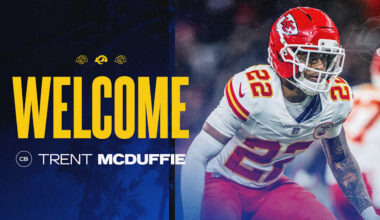 Rams acquire cornerback Trent McDuffie in trade with Chiefs, agree to terms with McDuffie on four-year contract extension