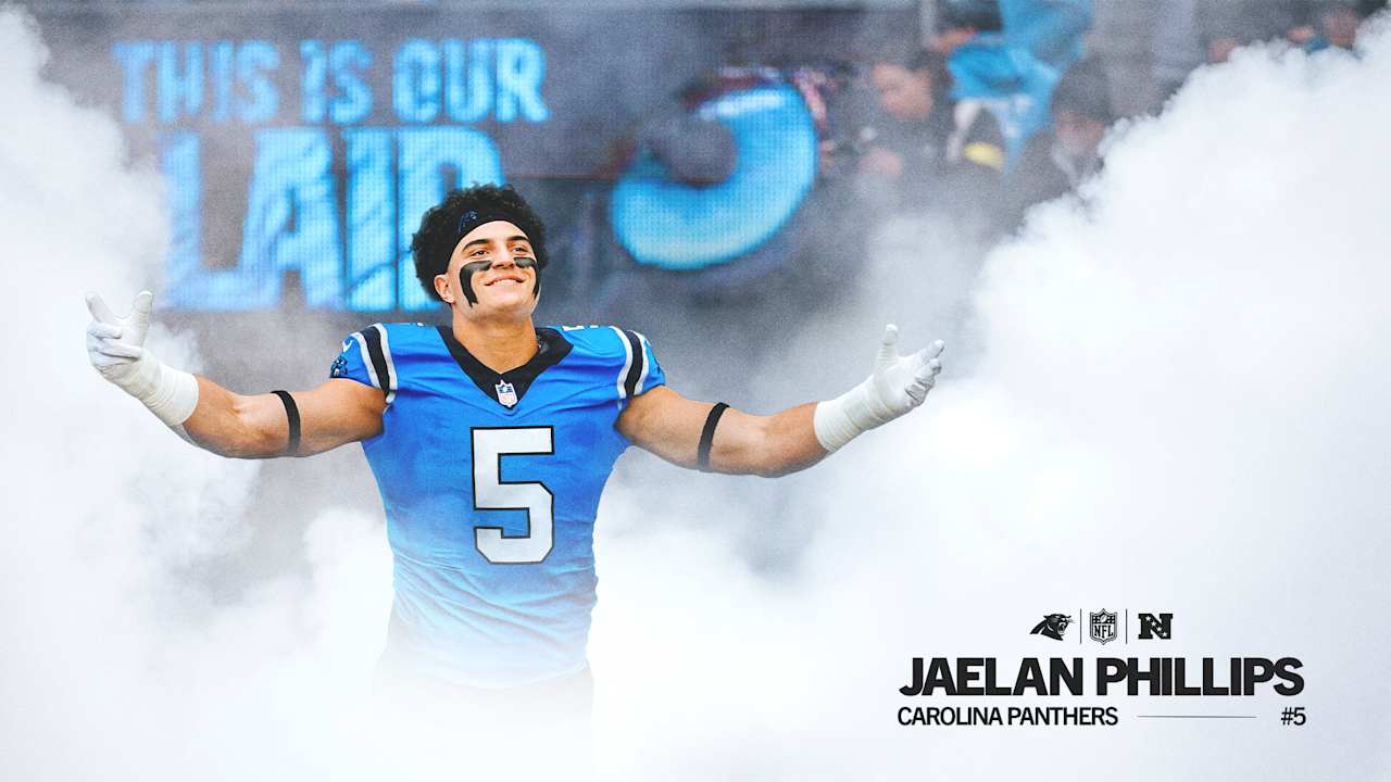 Jaelan Phillips to wear jersey No. 5 with the Panthers