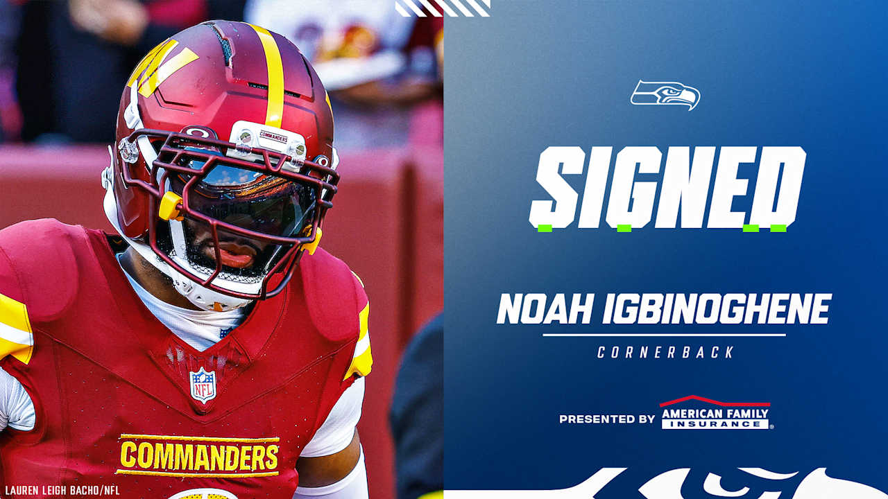 Seahawks Sign Cornerback Noah Igbinoghene