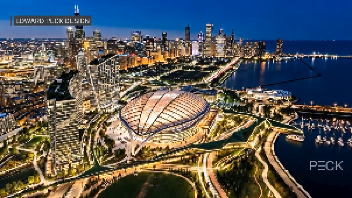 Architect’s dome over Soldier Field a ‘Hail Mary’ to keep Bears here – NBC Chicago