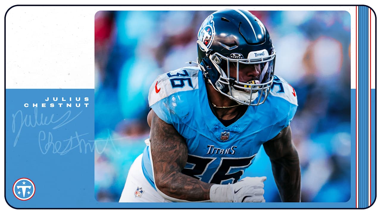 Titans Re-Sign RB Julius Chestnut to One-Year Deal