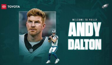 Eagles acquire QB Andy Dalton in trade with Panthers