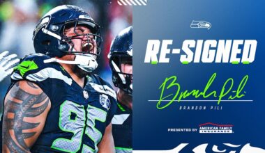 Seahawks Re-Sign Nose Tackle Brandon Pili