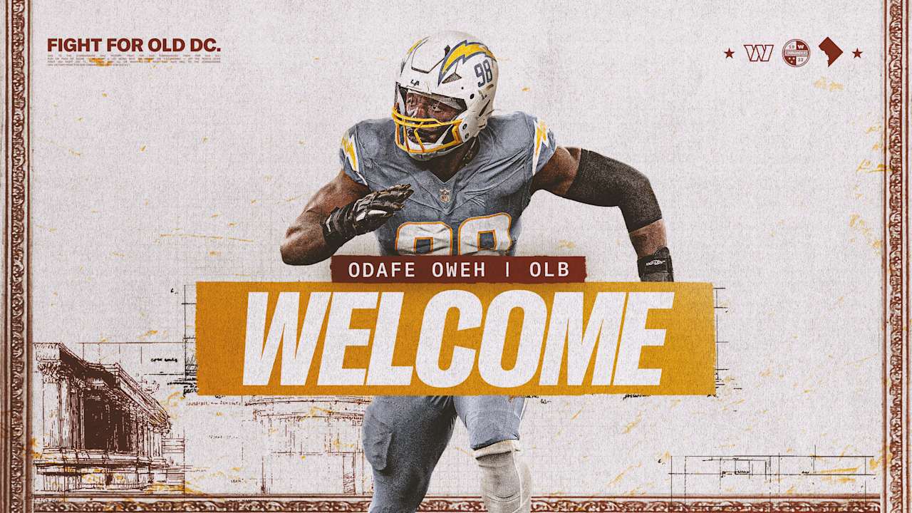 Commanders sign DE Odafe Oweh