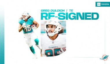 Dolphins re-sign Dulcich