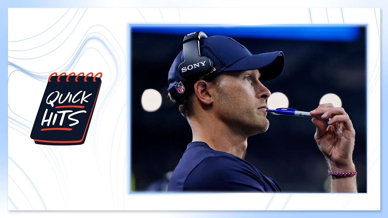 Bears coach Ben Johnson IDs areas of emphasis for 2026 season