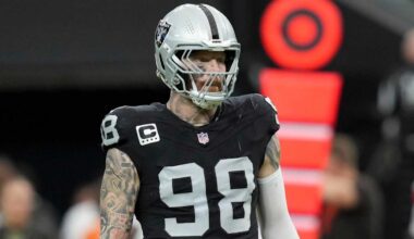 Raiders trading DE Maxx Crosby to Ravens for two first-round picks