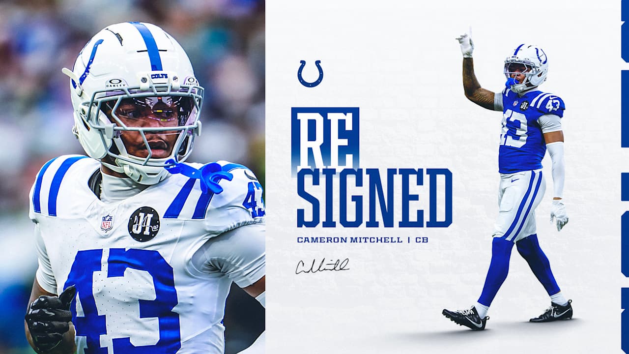 Colts re-sign CB Cameron Mitchell