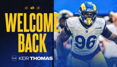 Rams agree to terms with outside linebacker Keir Thomas on one-year deal