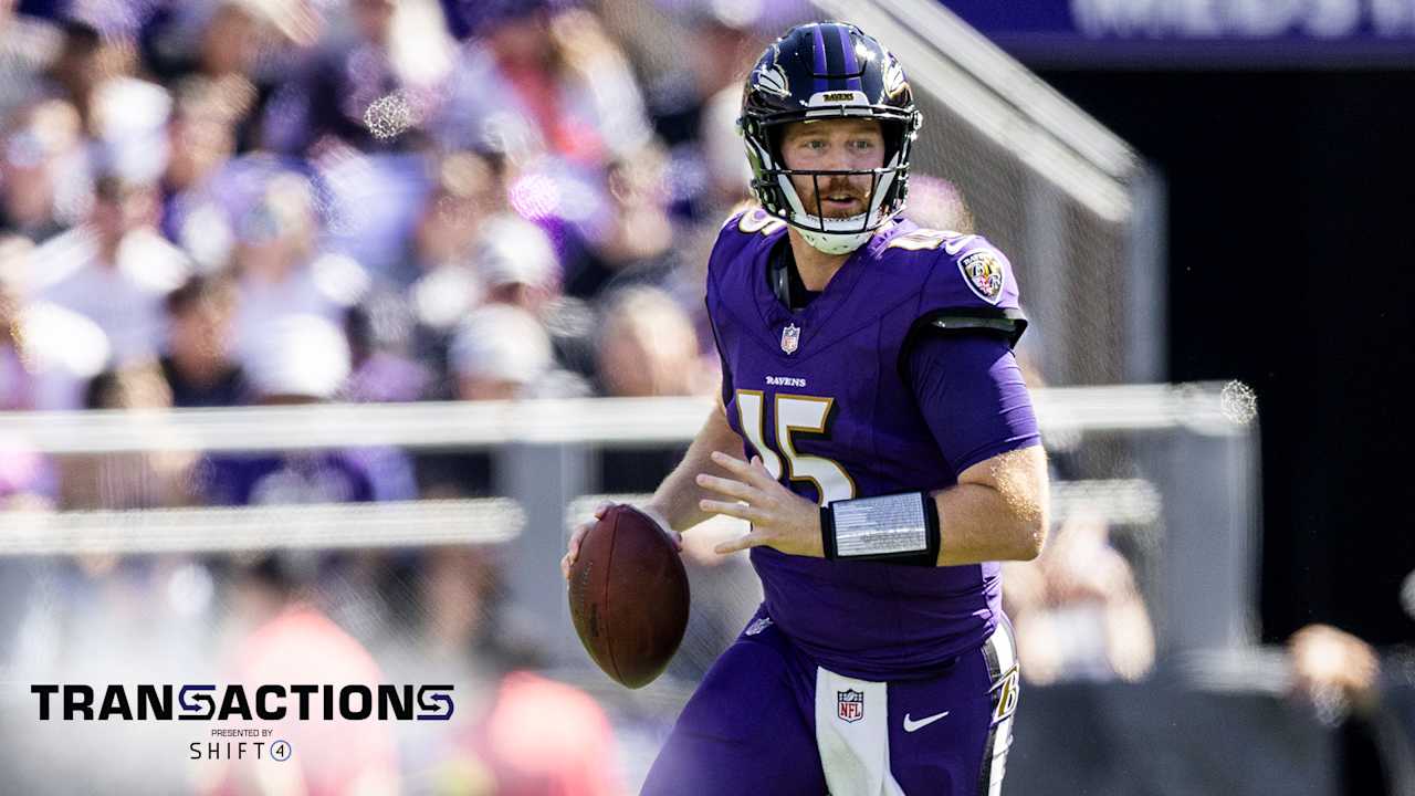 Ravens Release Quarterback Cooper Rush