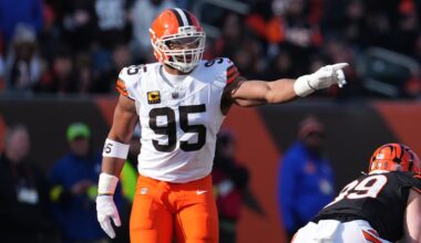 Browns 'adamant' they're not trading Myles Garrett after contract restructure