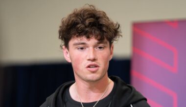 Penn State quarterback Drew Allar