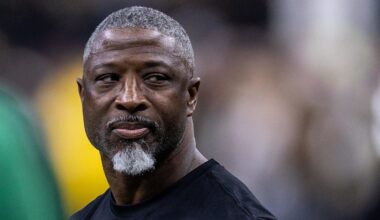 New York Jets head coach Aaron Glenn