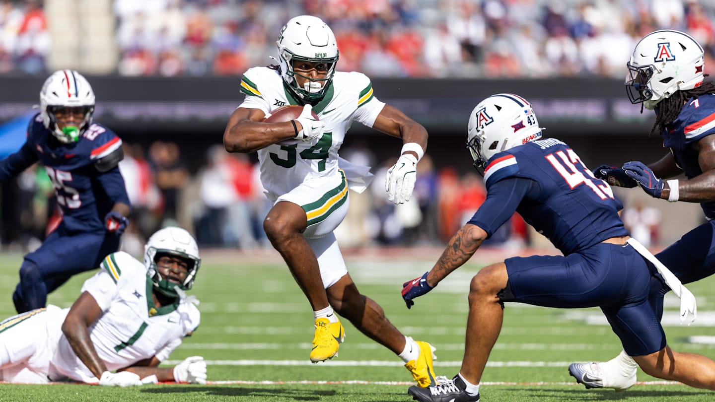 Baylor WR Josh Cameron visits with NFL team