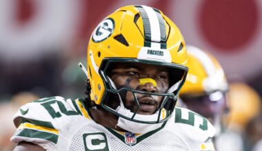 Green Bay Packers defensive lineman Rashan Gary