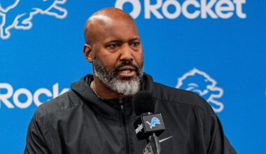 Detroit Lions general manager Brad Holmes