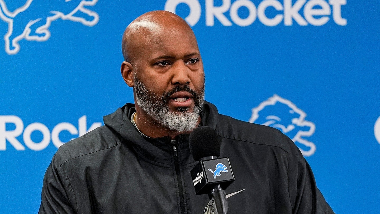 Detroit Lions general manager Brad Holmes