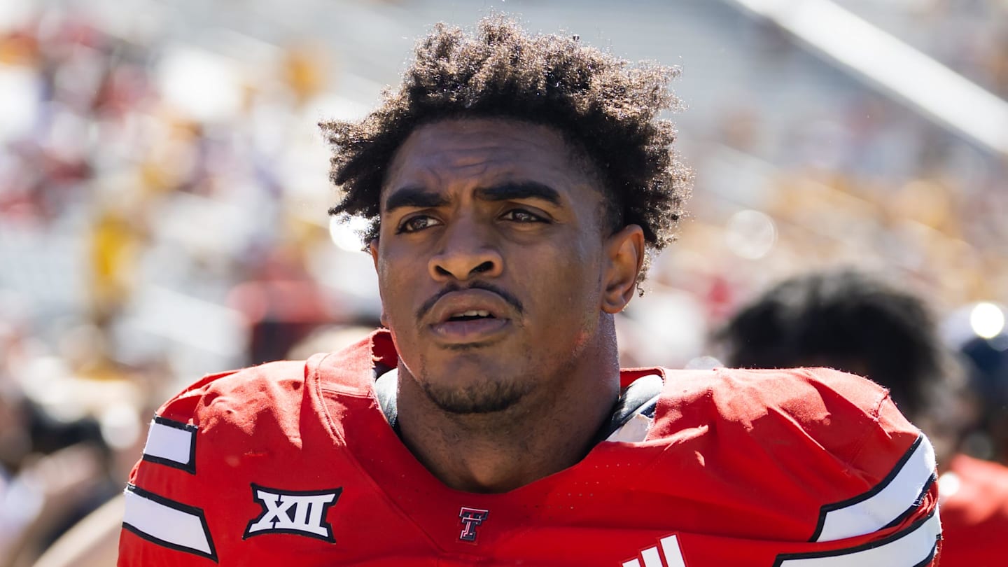 Texas Tech Red Raiders linebacker Romello Height.