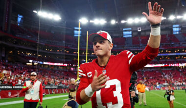 San Francisco 49ers quarterback Brock Purdy (13)