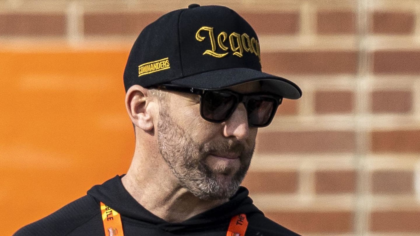 Washington Commanders general manager Adam Peters