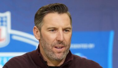 Washington Commanders general manager Adam Peters