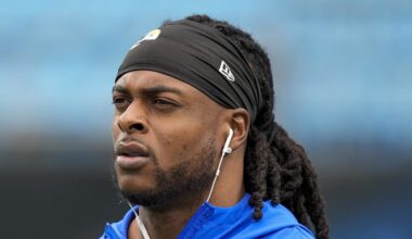 Los Angeles Rams wide receiver Davante Adams