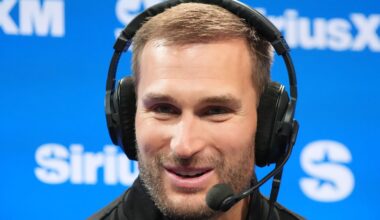 Kirk Cousins. Mandatory Credit: Kirby Lee-Imagn Images