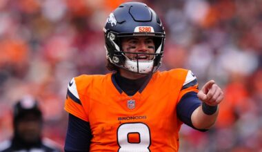 Denver Broncos QB Jarrett Stidham