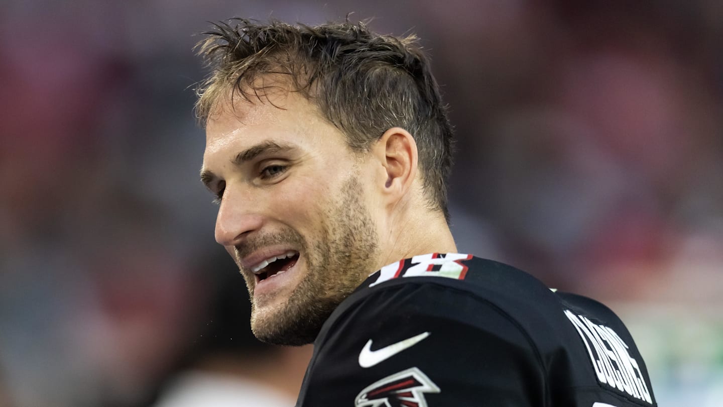 Former Atlanta Falcons quarterback Kirk Cousins against the Arizona Cardinals.