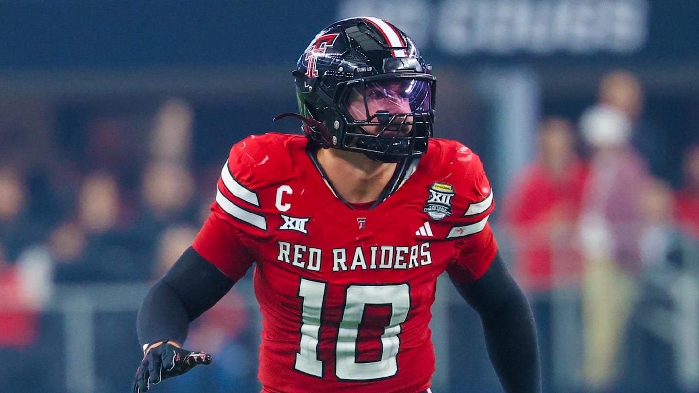 Texas Tech linebacker Jacob Rodriguez is the perfect solution to the Buccaneers' linebacker problem.