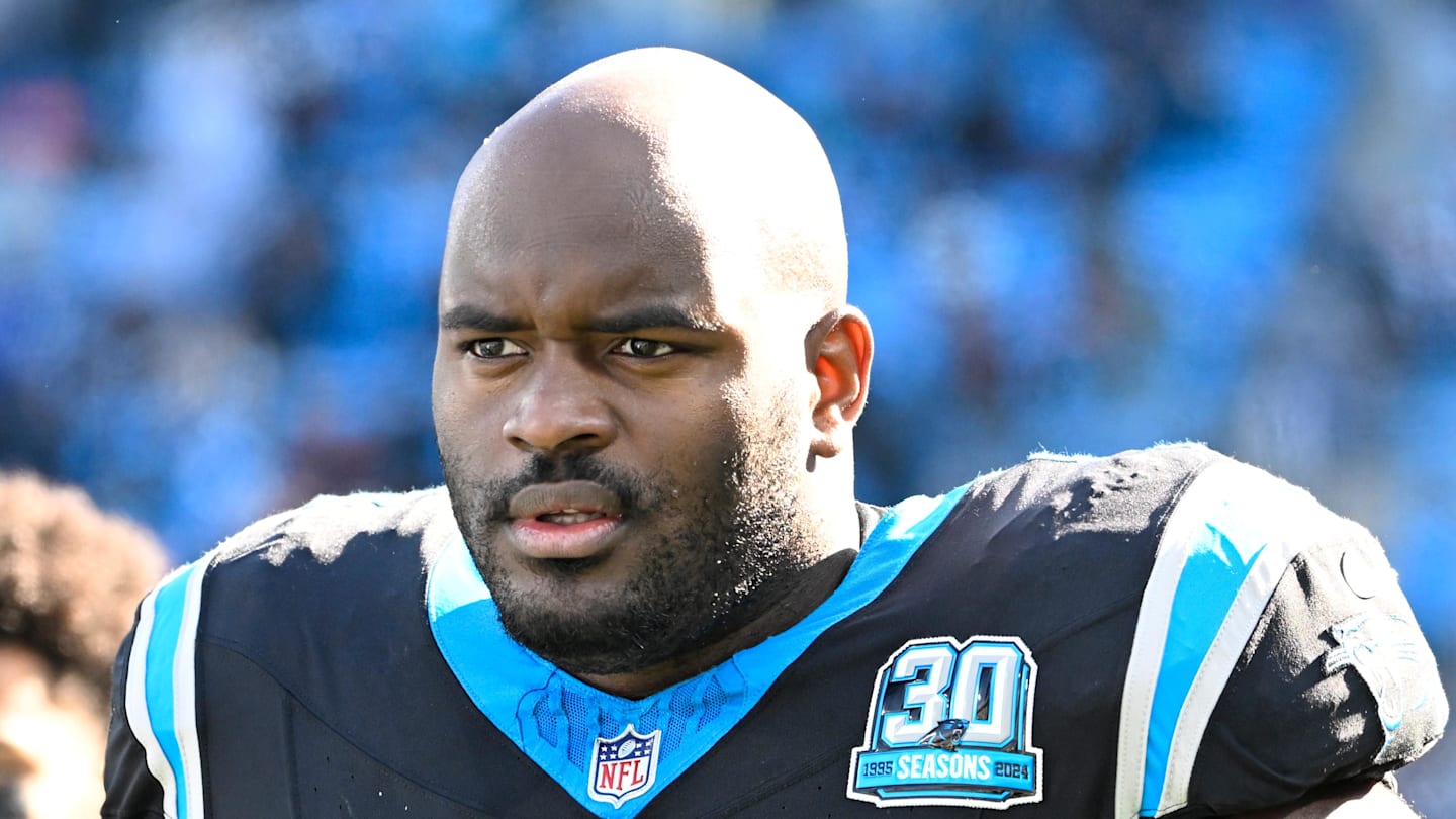 Carolina Panthers offensive tackle Taylor Moton