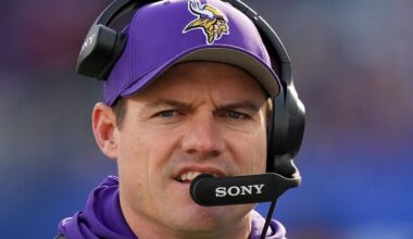 Minnesota Vikings head coach Kevin O'Connell