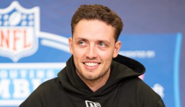 Miami quarterback Carson Beck