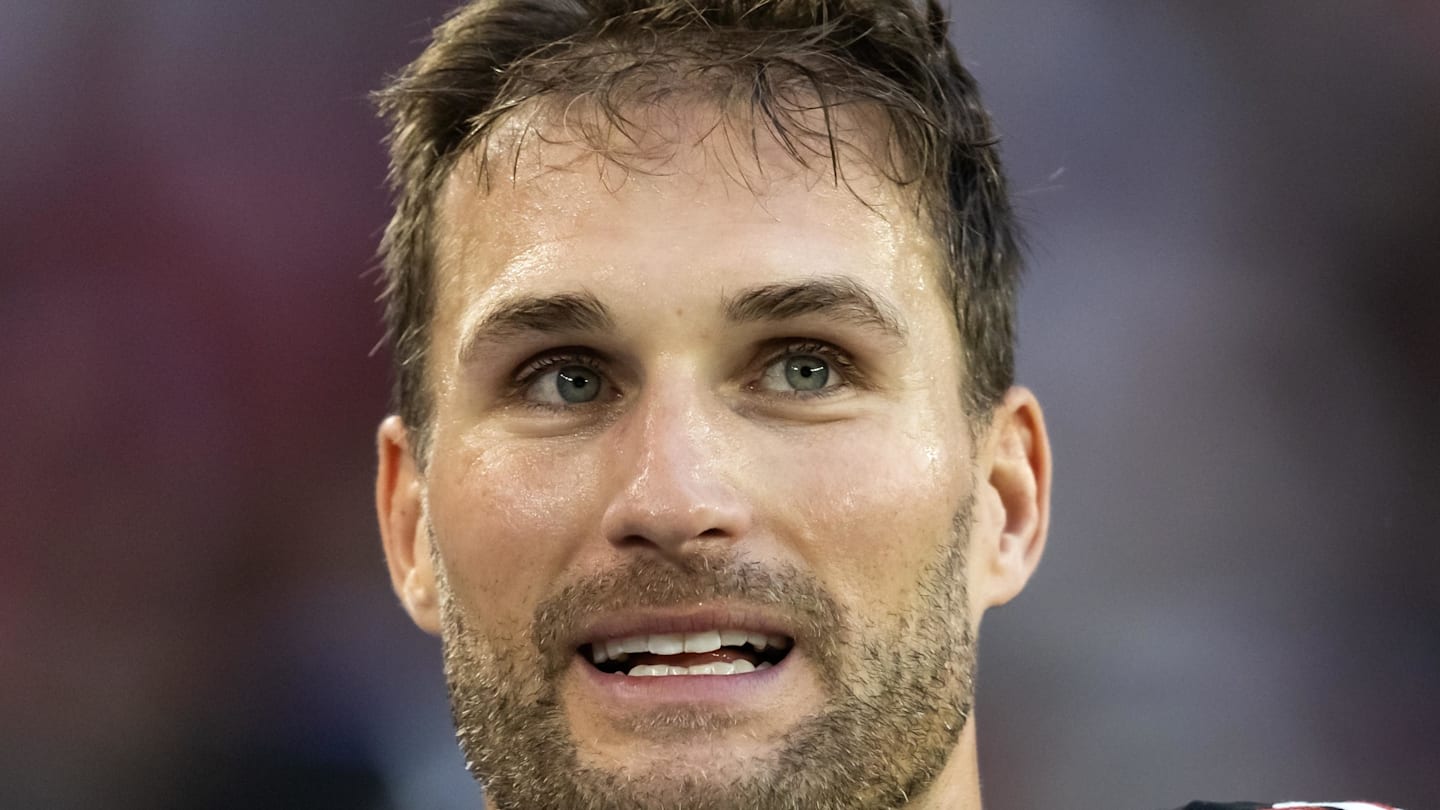 Former Atlanta Falcons quarterback Kirk Cousins against the Arizona Cardinals.