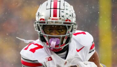 Ohio State Buckeyes wide receiver Carnell Tate